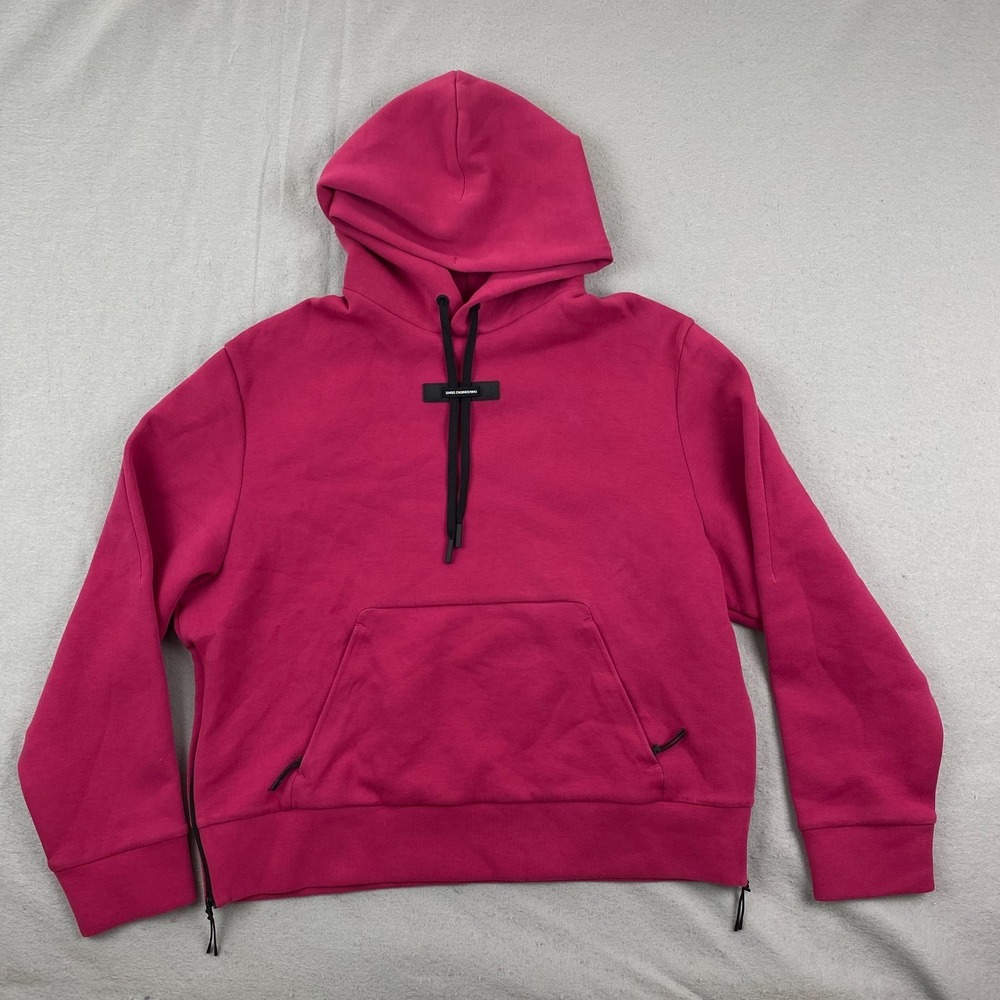 On Cloud Running Hoodie Womens Medium grenadine Swiss Engineering Side Zip